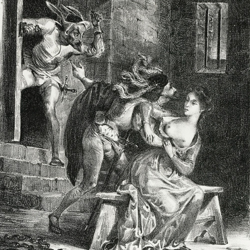 Faust dans la prison de Marguerite