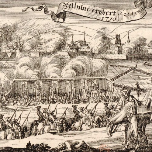 La prise de Béthune le 29 août 1710