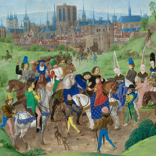 Arrivée de Louis II d’Anjou à Paris