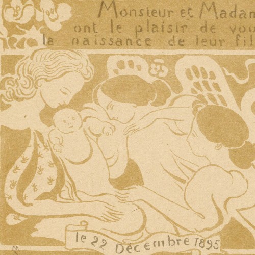 Faire-part de naissance de Noël Fontaine