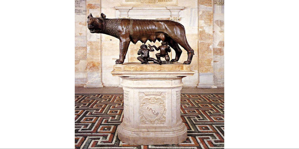 La louve capitoline et la légende de la fondation de Rome