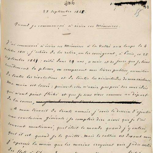 Manuscrit dit de 1845