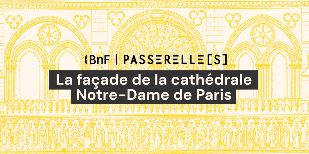 La façade de la cathédrale Notre-Dame de Paris