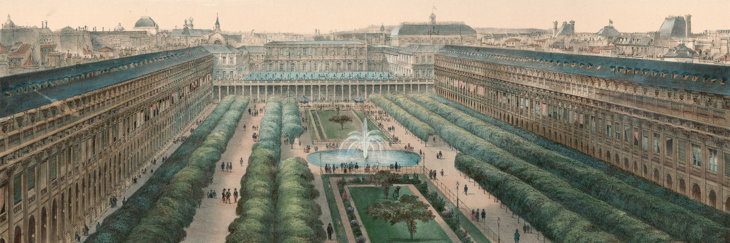 Le Palais-Royal, un modèle urbain