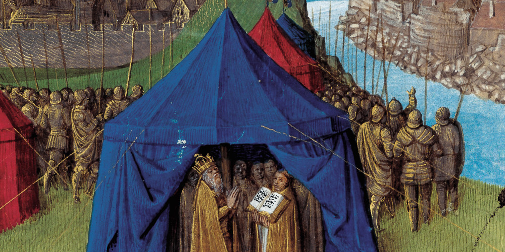 Songe de Charlemagne ; Miracle au siège de Pampelune en 778