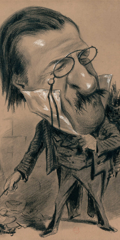 Caricature de Champfleury