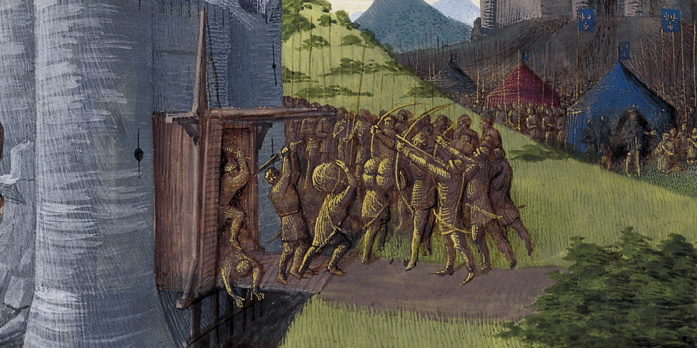 Guerre entre Girard de Cazaubon et le comte de Foix ; Reddition de Roger Bernard III