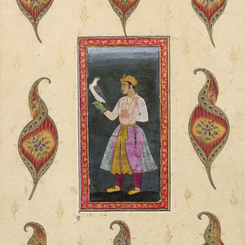 Le prince Khusrau à la chasse