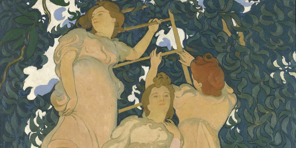 L’Échelle dans le feuillage