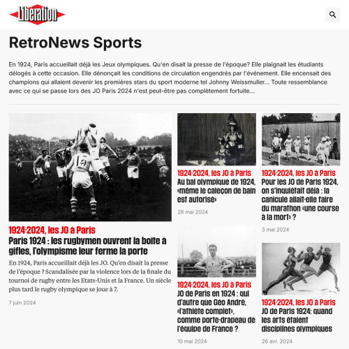 [Vignette] Libération RetroNews Sports