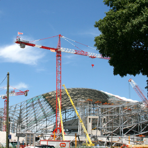 Les travaux du Vélodrome