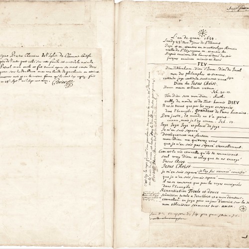 Blaise Pascal, Mémorial