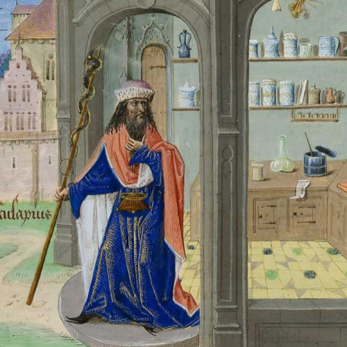 Esculape, dieu de la médecine