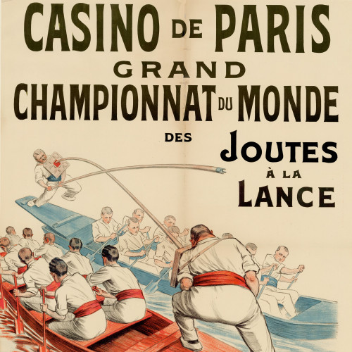 Grand championnat du monde des joutes à la lance organisé par le Journal l'Auto