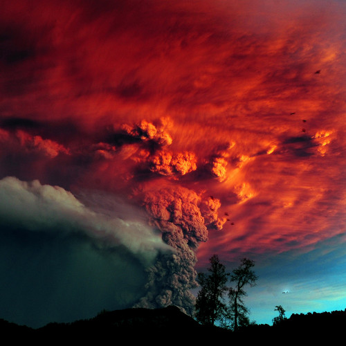 Eruption du volcan Puyehue au Chili