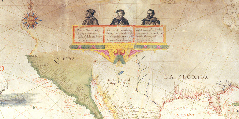 Portraits des découvreurs du Pacifique : Balboa, Magellan et Lemaire