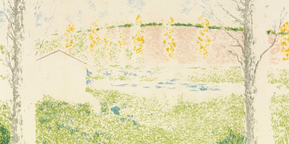 Paysage avec maison