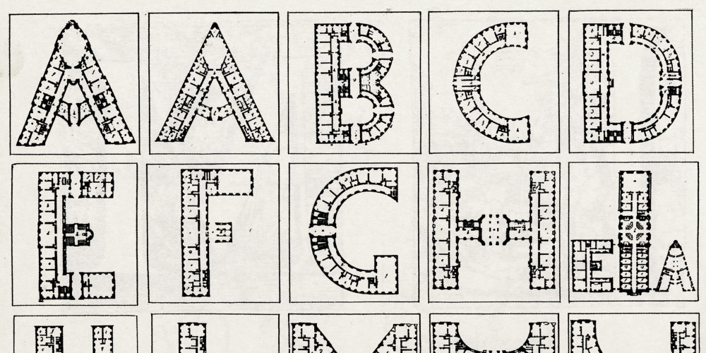 Alphabet architectonique
