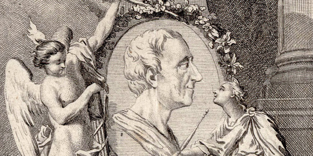 Portrait allégorique de Montesquieu