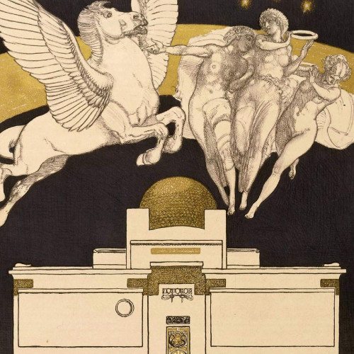 Affiche de la 27e exposition de la Sécession viennoise
