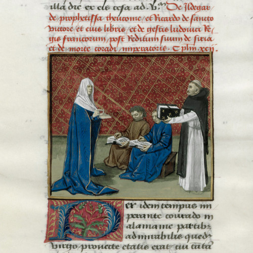Hildegarde de Bingen et Bernard de Clairvaux