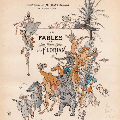 Frontispice des Fables de Florian