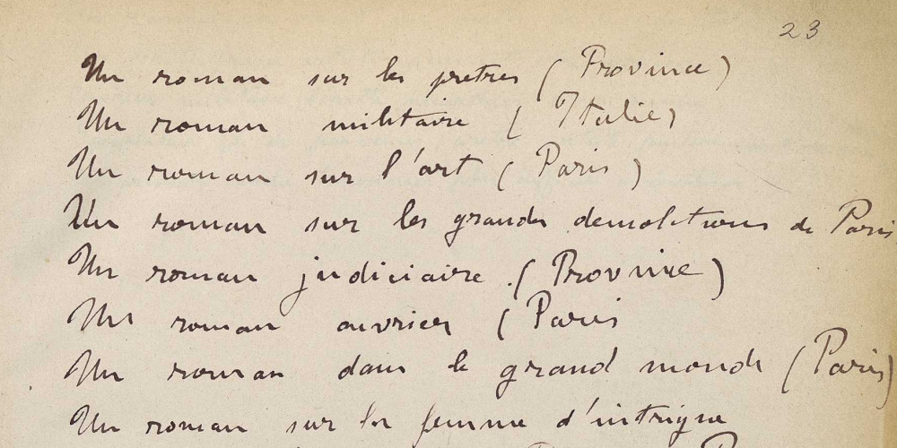 Les Rougon-Macquart, liste des 10 romans