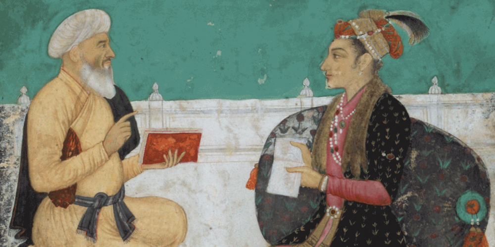 Le prince Dara Shikoh et le sage Mulla Shah