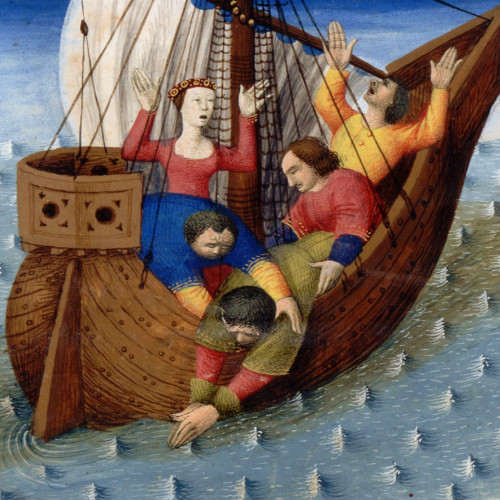 Sadoc jeté à la mer par les marins