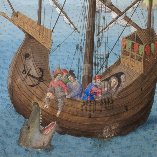 Jonas mangé par la baleine