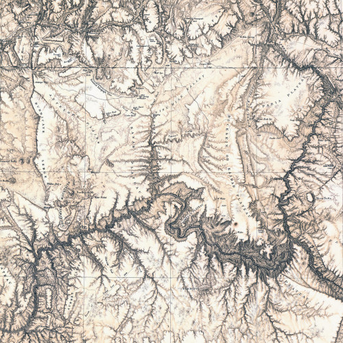 Carte du cours du Colorado