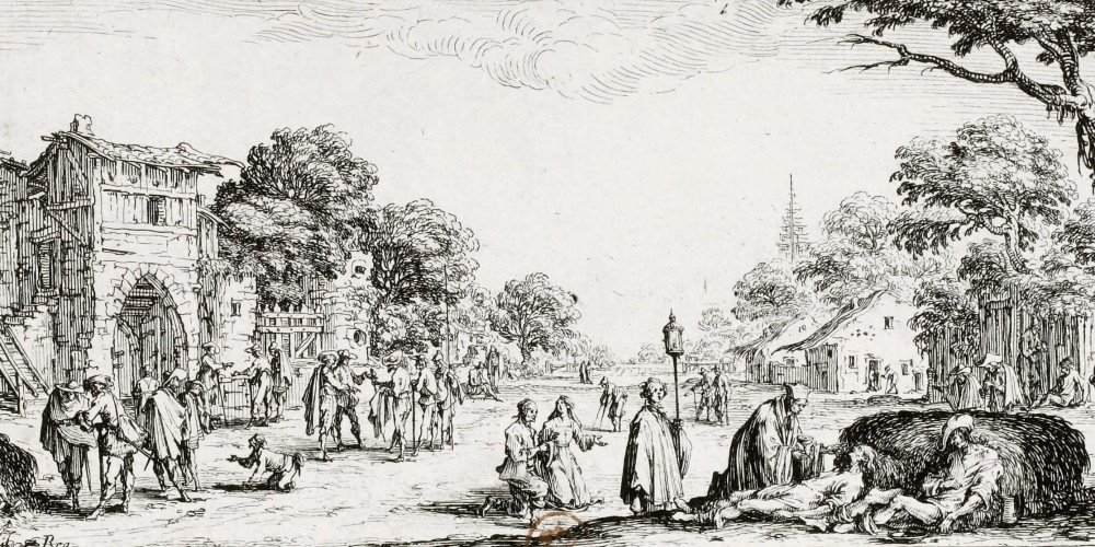 Les mourants sur le bord des routes