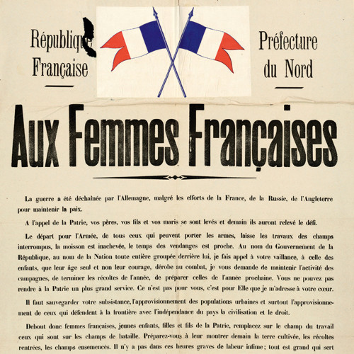Discours de René Viviani « Aux femmes françaises »