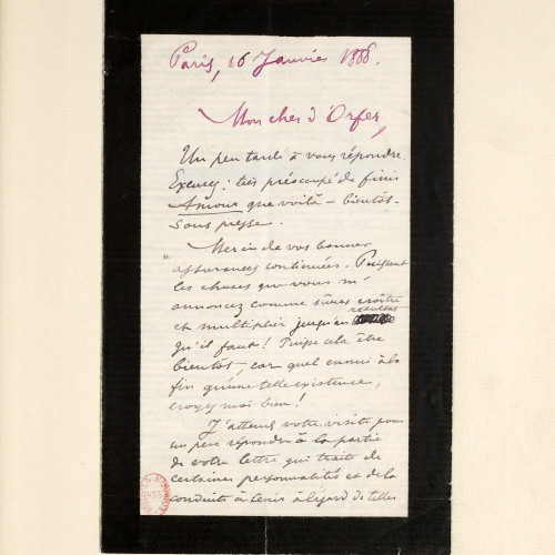 Manuscrit autographe des Illuminations d'Arthur Rimbaud