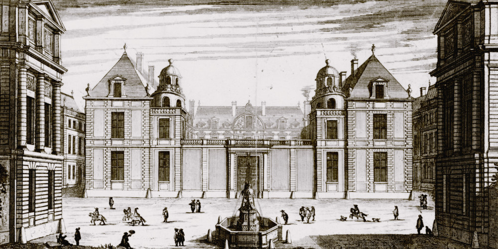 Façade du Palais Mazarin à Paris