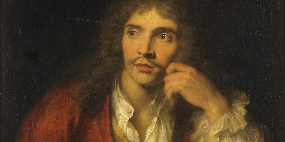 Molière à sa table de travail par Charles-Antoine Coypel