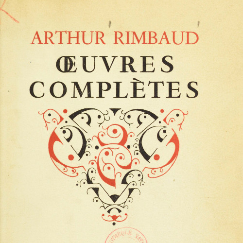 Oeuvres complètes d'Arthur Rimbaud
