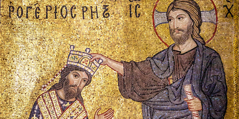 Roger II de Sicile en habit byzantin