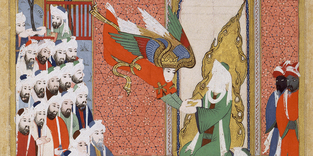 L'archange Gabriel révèle au prophète Muhammad la VIIIe sourate