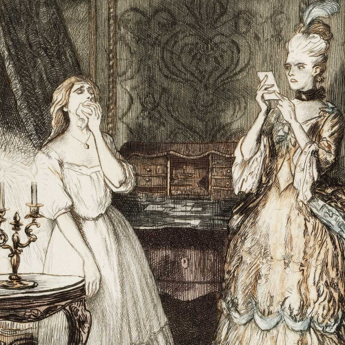 Madame de Volanges découvre la correspondance entre Cécile et Danceny, Lettre LXI