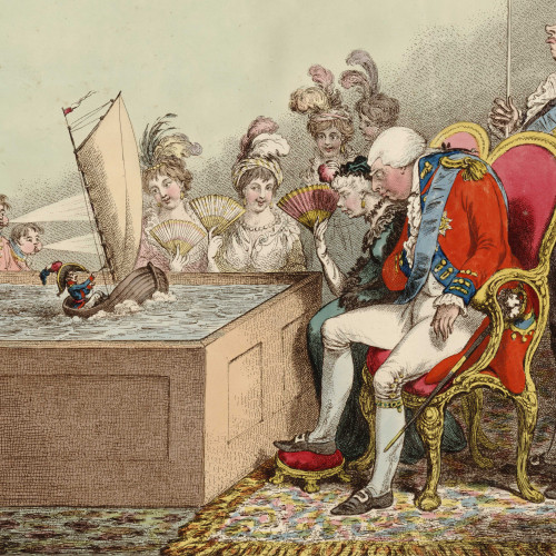 Le roi des Brobdingnag et Gulliver