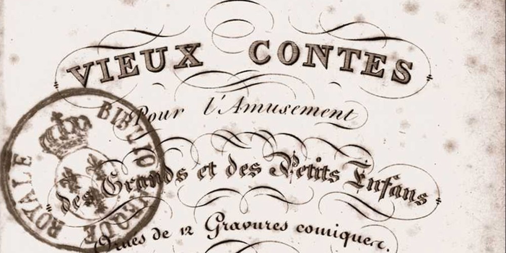 Frontispice pour les contes de Grimm