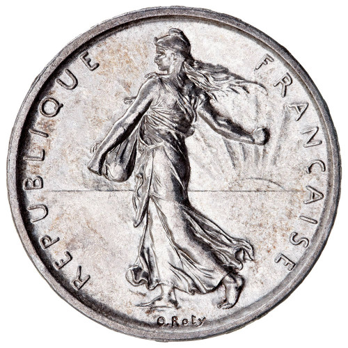 Pièce de 5 francs de 1960, type Semeuse