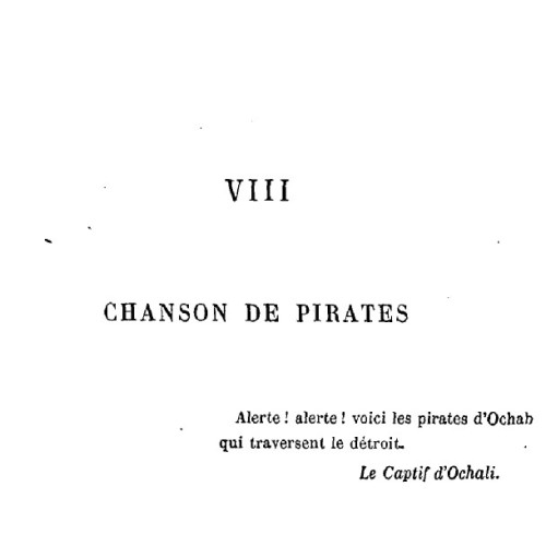 Chanson de pirates