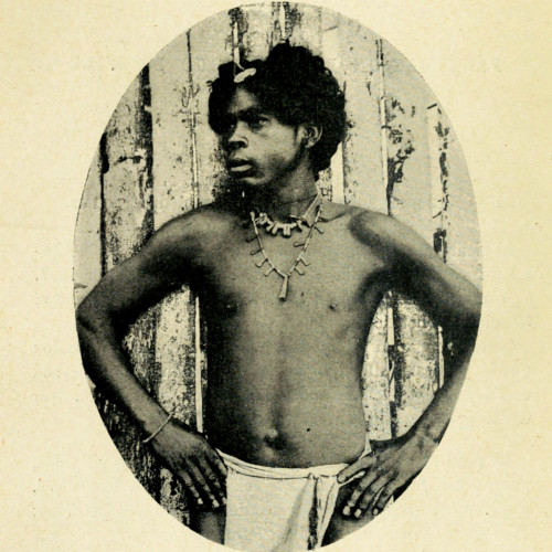 Portrait anthropologique d'un jeune homme malgache