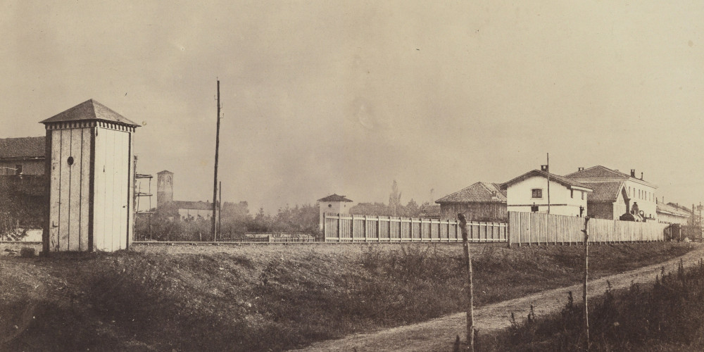 Station de Magenta, enlevée par les français à la fin de la bataille