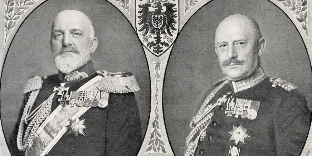 Helmut J. L. von Moltke et d’autres responsables militaires de l’Empire allemand