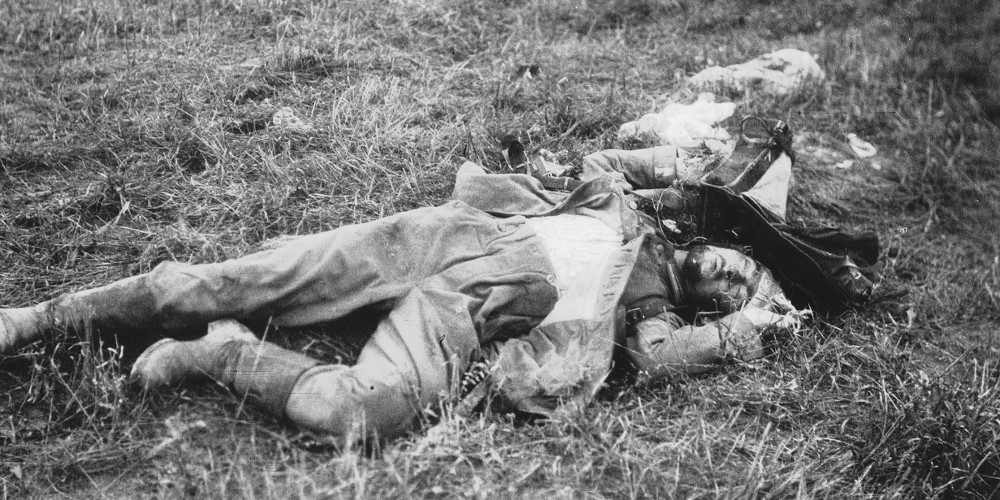 Bataille de Fère-Champenoise : cadavres allemands
