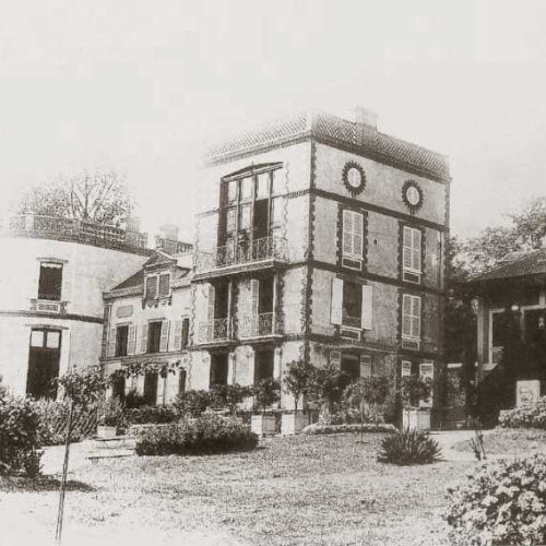 La maison de Zola à Médan, 25 septembre 1895