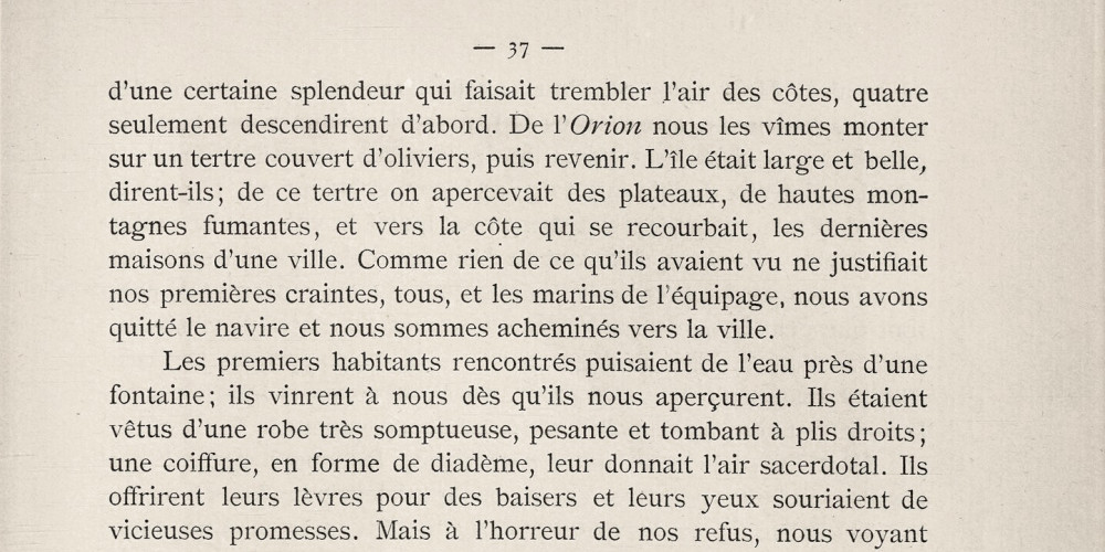 Voyage sur l’océan pathétique : Captivité